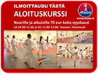 NUORTEN JA AIKUISTEN KURSSI
www.mudo.fi/aloittaminen/jasenuusilohja/